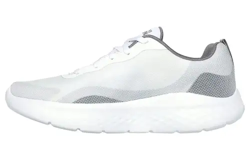 Skechers Go Run Lite Low top Casual Running Shoes Men's White Gray