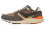 Li Ning Suede, Textile, Synthetic Leather Cushioning Slip Resistant Abrasion Resistant Breathable Low top Running Shoes