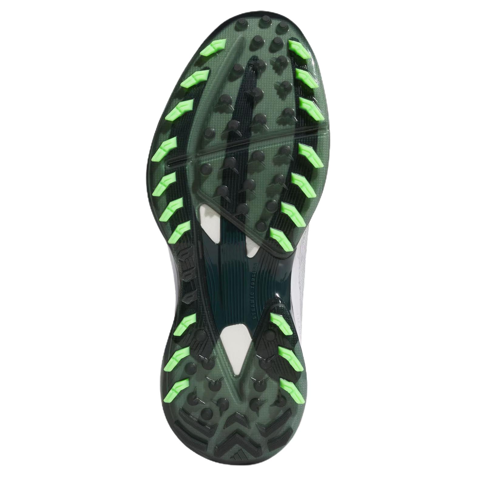 Adidas Adizero ZG Abrasion Resistant Abrasion Resistant Low top Golf Shoes Men’s White Green