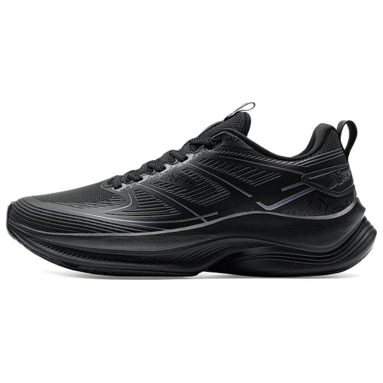 XTEP Abrasion Resistant Coverage Low top Casual Running Shoes Women’s Black Gray