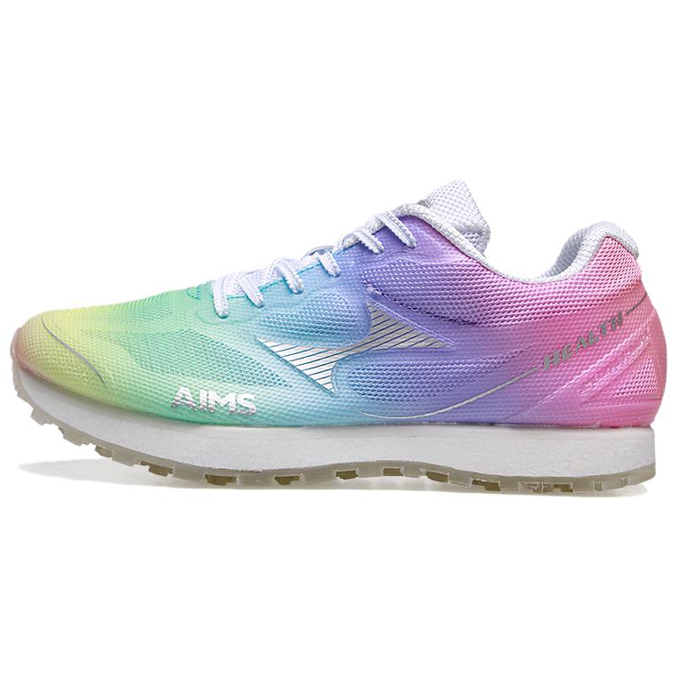 HEALTH 699S+ Comfortable Low top Running Shoes Unisex Green Purple