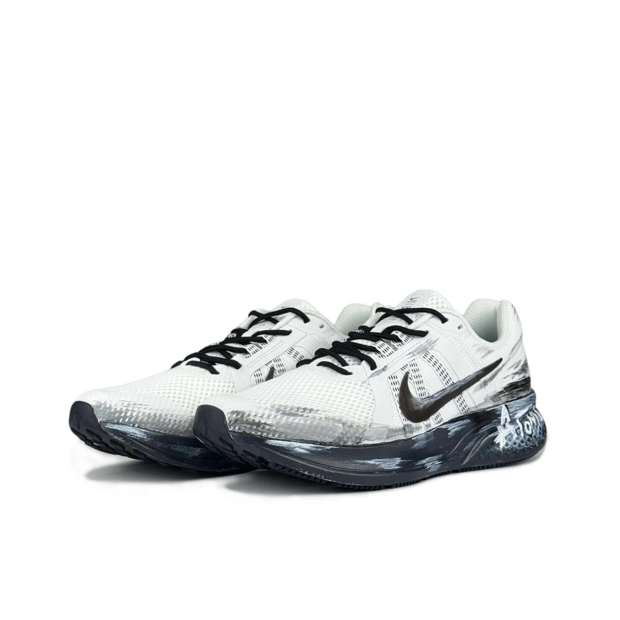 Nike Fabric Abrasion Resistant Slip Resistant Low top Rubber Casual Running Shoes Men’s