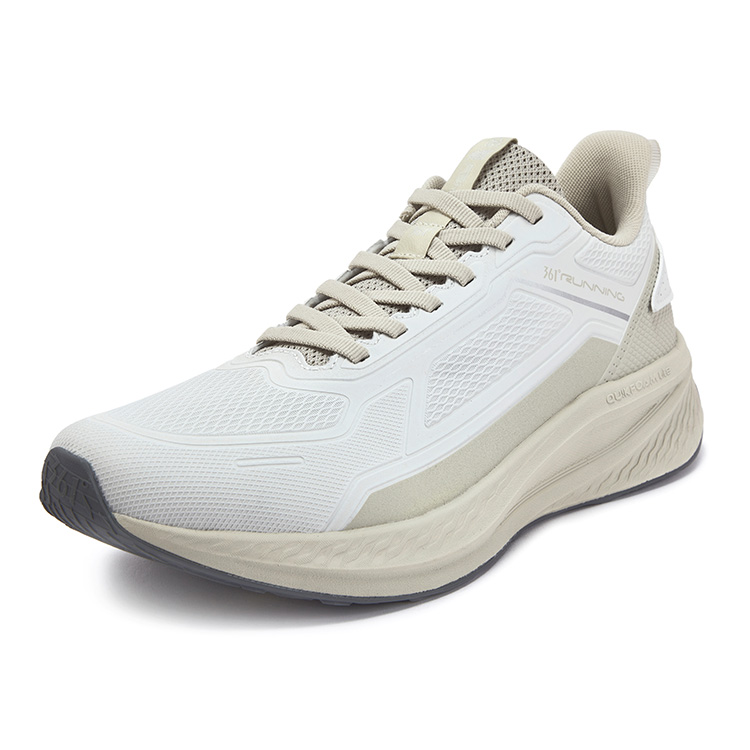 361° Abrasion Resistant Cushioning Slip Resistant Low top Casual Running Shoes Men’s Antarctic Gray Durable Gray