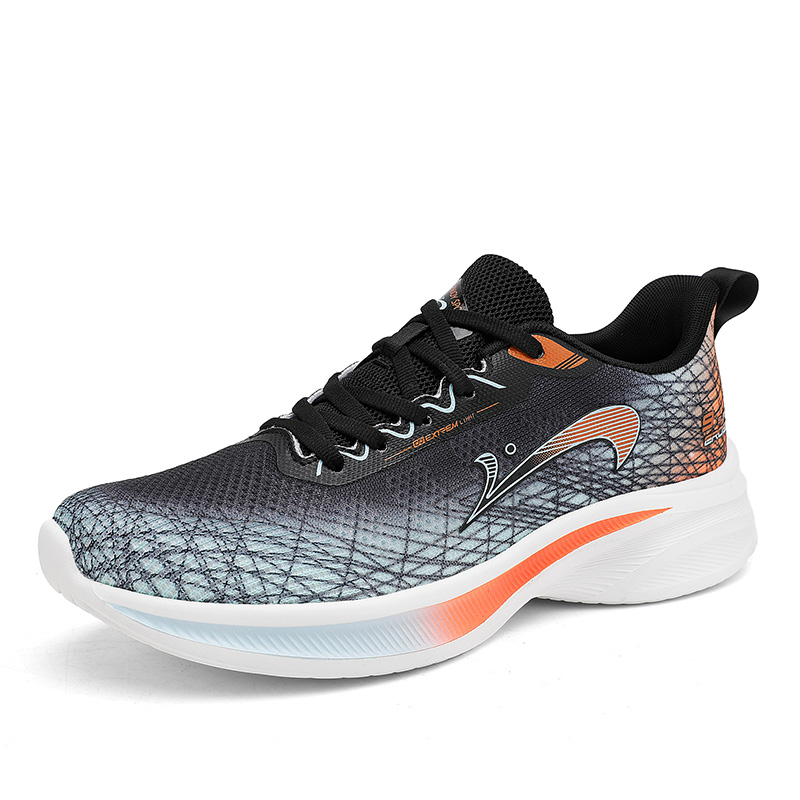 K bird Cushioning Breathable Lightweight Low top Racing City Commuting Running Shoes Men’s