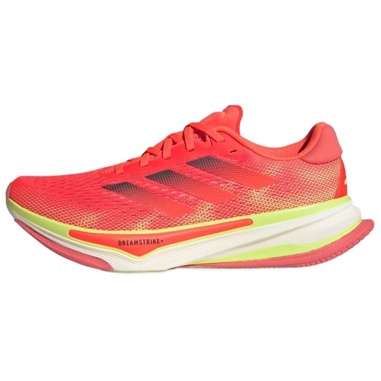 Adidas Supernova Slip Resistant Abrasion Resistant Low top Casual Running Shoes Men's Orange Red Yellow