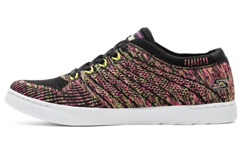Skechers Millennial Cushioning Abrasion Resistant Rebound Low top Sports Casual Shoes Women's Black Multicolor
