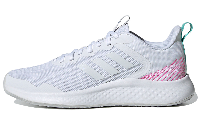 Женские кроссовки adidas Fluidstreet (белый с красным)