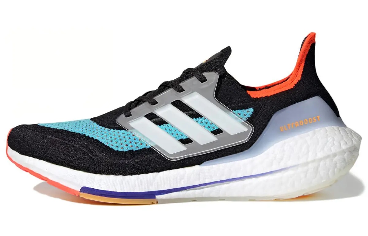 Adidas UltraBoost 21 'Black Pulse Aqua'