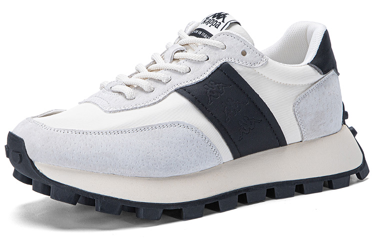 Kappa Textile, Synthetic Leather Slip Resistant Abrasion Resistant Low top Casual Running Shoes Women’s