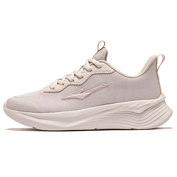 Erke Cushioning Slip Resistant Breathable Low top Casual Training Running Shoes Women’s Painted Gray
