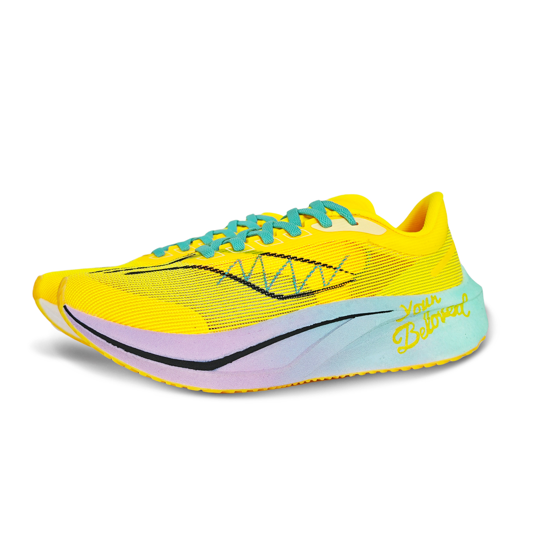 Li Ning Feidian 4 Challenger Running Shoes Men’s Low Top Cyan