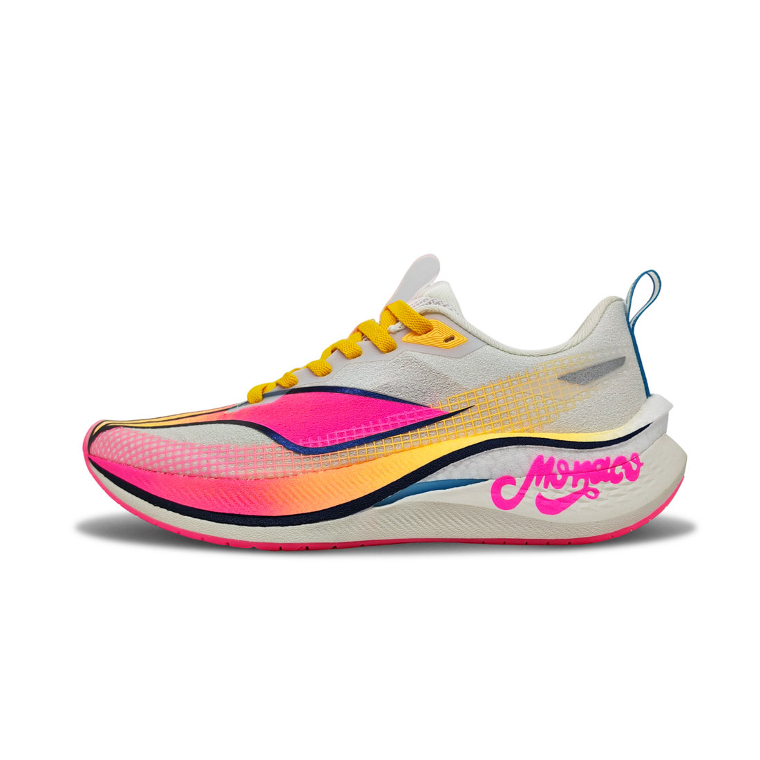 Li Ning Red Hare 7 Pro Cushioning Slip Resistant Abrasion Resistant Low top Running Shoes Unisex Cherry Blossom Pink