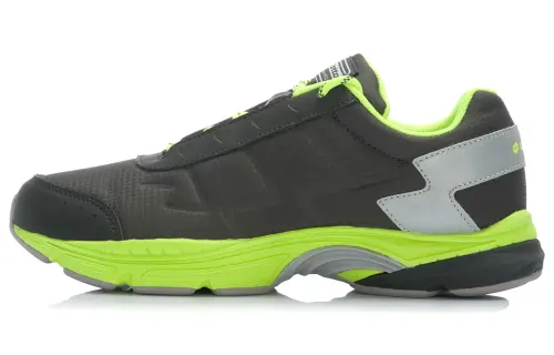 Li Ning Cloud Cushioning Breathable Low top Running Shoes Men's Gray Green