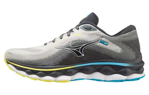 Mizuno Wave Sky 7 'Grey Blue Yellow'