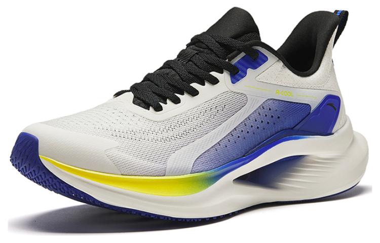 Anta Mastering The Wind Mesh Cushioning Lightweight Breathable Low top Running Shoes Men’s White Blue Black