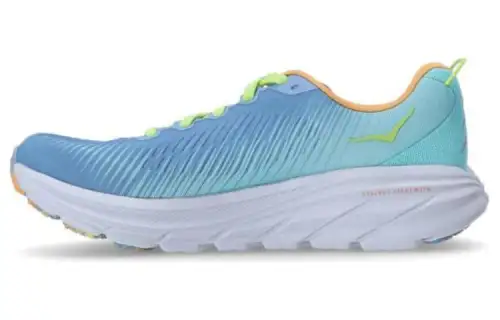 HOKA ONE ONE Rincon 3 Cushioning Slip Resistant Abrasion Resistant Low top Running Shoes Women's Blue