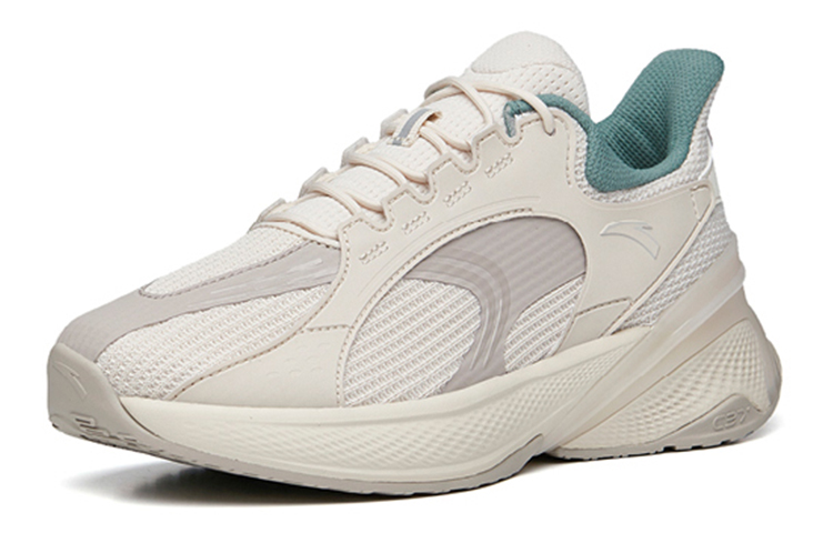 Anta C37 Series Absolute Coolness Breathable Low top Running Shoes Women’s Gray Green