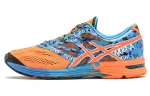 Asics Gel Noosa Tri 10 Abrasion Resistant Low top Running Shoes Men's Blue Orange