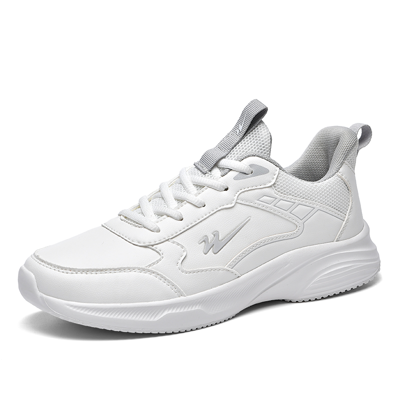 Binary Low top Running Shoes Men’s White Gray