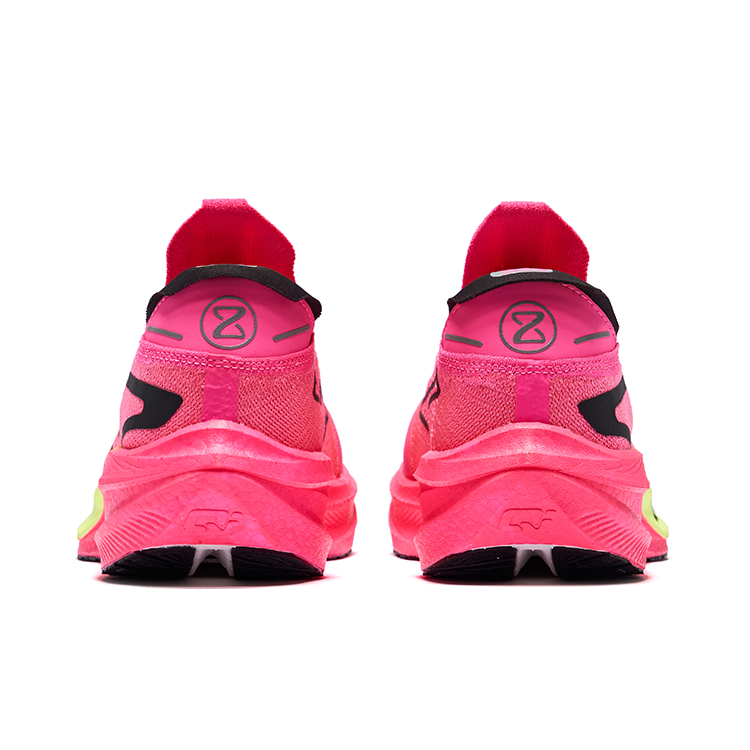 Erke Dust 3.0 Cushioning Rebound Low top Training Running Shoes Men’s Fluorescent Fuchsia Jet Black