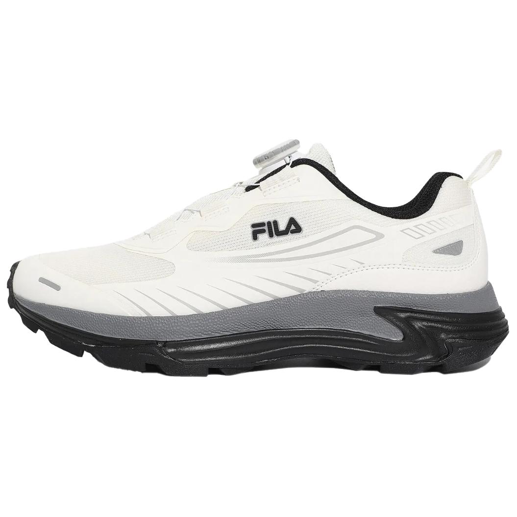 FILA Float Abrasion Resistant Abrasion Resistant Low top Running Shoes Unisex White