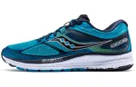 Saucony Guide To The Left 10 Running Shoes Men's Low Top Light Blue, Dark Blue