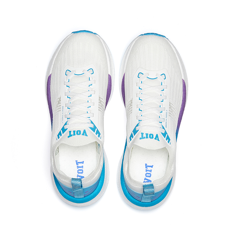 VOIT Running Shoes Unisex Low Top White/Blue