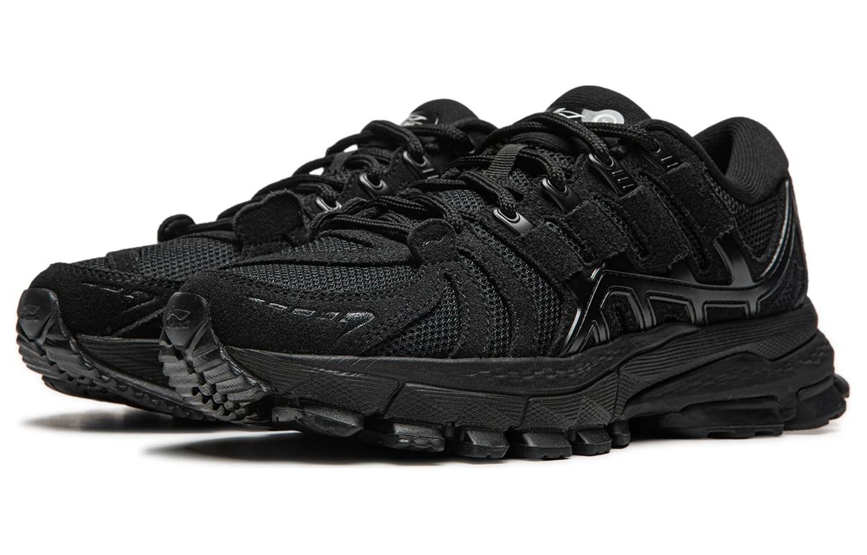 Li Ning Abrasion Resistant Breathable Low top Running Shoes Women’s Black