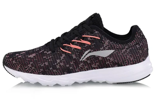Li Ning Running Shoes Women's Low Top Black/Red