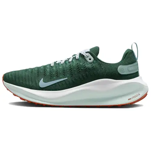 Nike React Infinity Run Flyknit 4 Cushioning Slip Resistant Low top Running Shoes Unisex Green Blue