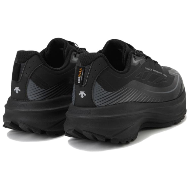 DESCENTE City Lift Slip Resistant Slip Resistant Low top City Commuting Running Shoes Unisex Black