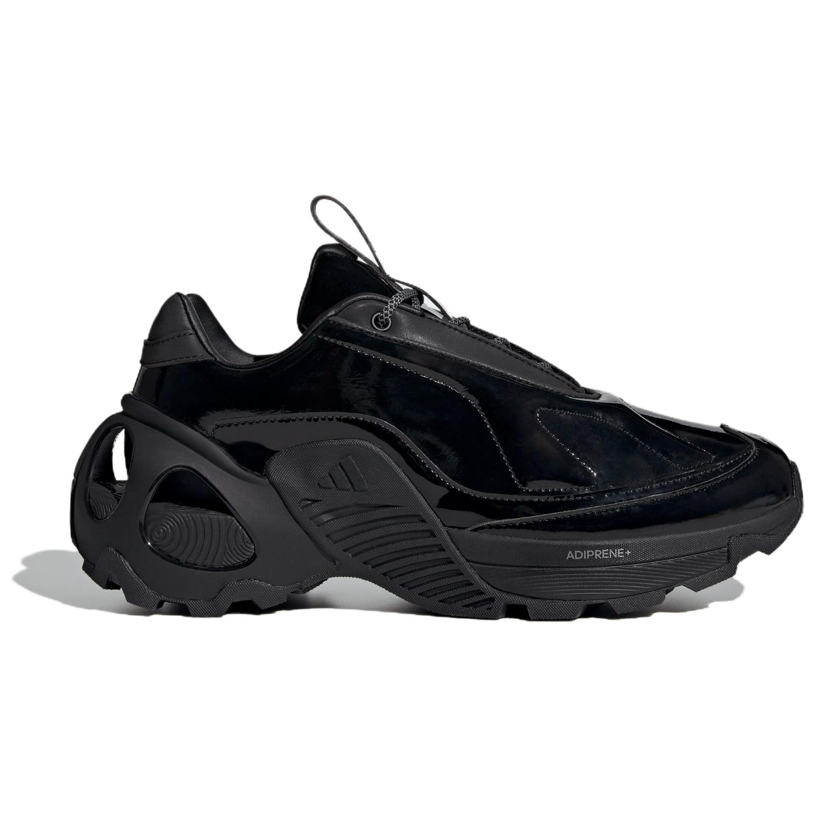 Adidas Wonder Runner Cushioning Slip Resistant Low top Running Shoes Unisex Black