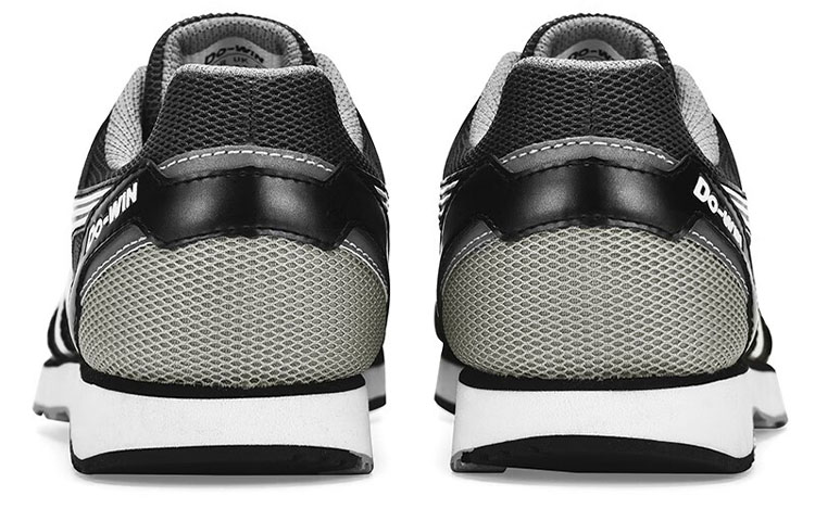 DO WIN Comfortable Cushioning Slip Resistant Abrasion Resistant Low top Marathon Running Shoes Unisex Dark Gray