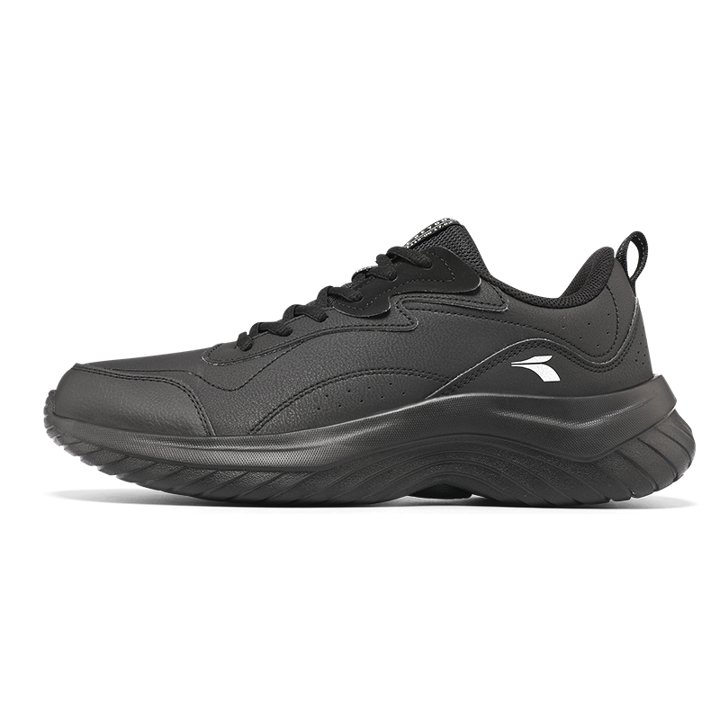 361° Light Rebound Collection Cushioning, Wear Resistant Low top Running Shoes Men’s Black