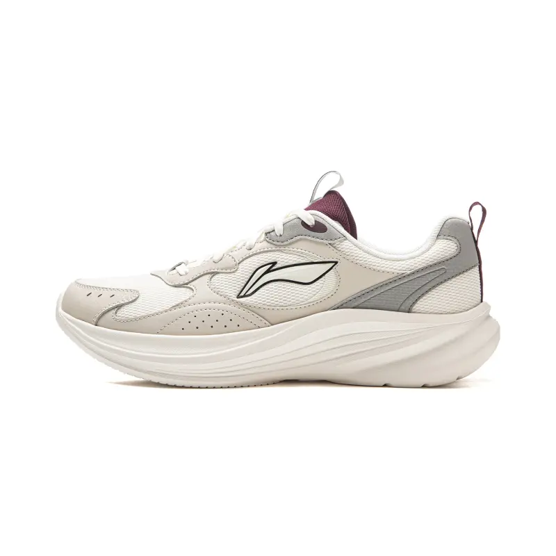Li Ning Light Breeze V2 Synthetic Leather Cushioning Slip Resistant Abrasion Resistant Lightweight Rebound Low top