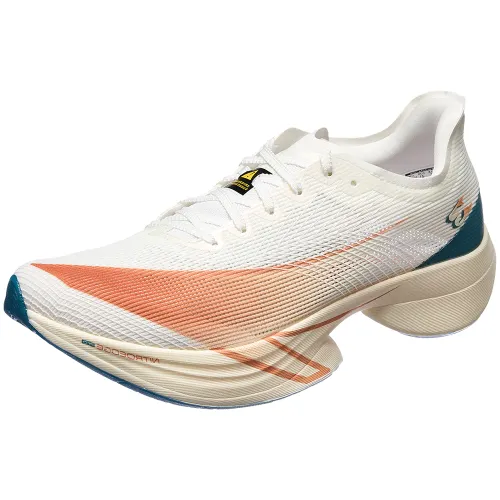 Anta C10 Pro Cushioning Breathable Low top Casual Running Shoes Men's White Orange