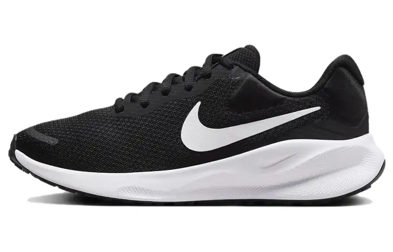 Nike Revolution 7 Black White Women's