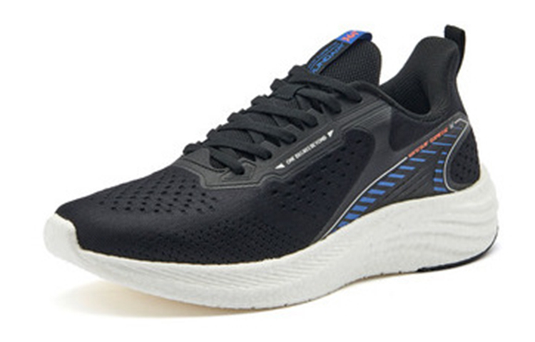 361° Popping Foam Low top Running Shoes Men’s Black Blue