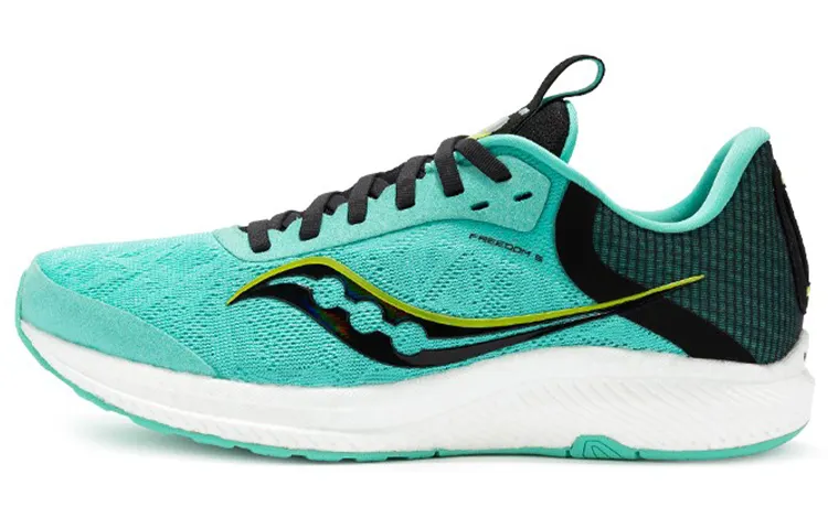 Saucony Freedom 5 Fabric Cushioning Slip Resistant Abrasion Resistant Lightweight Low top Running Shoes Women's