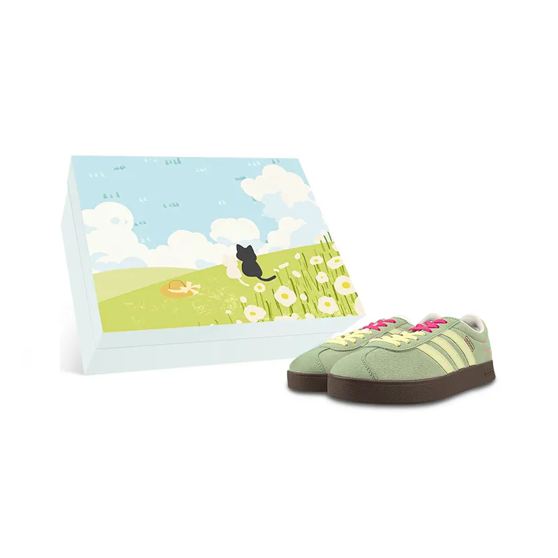 Adidas VL COURT 2.0 Low top Skateboard Shoes Unisex Green