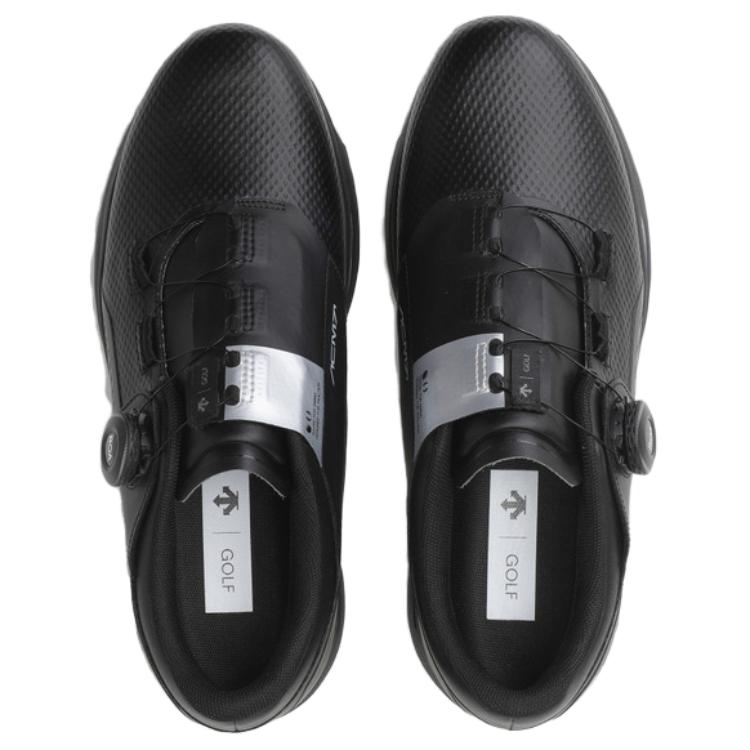 DESCENTE ACMT PRO Slip Resistant Abrasion Resistant Slip Resistant Abrasion Resistant Low top Golf Shoes Unisex Black