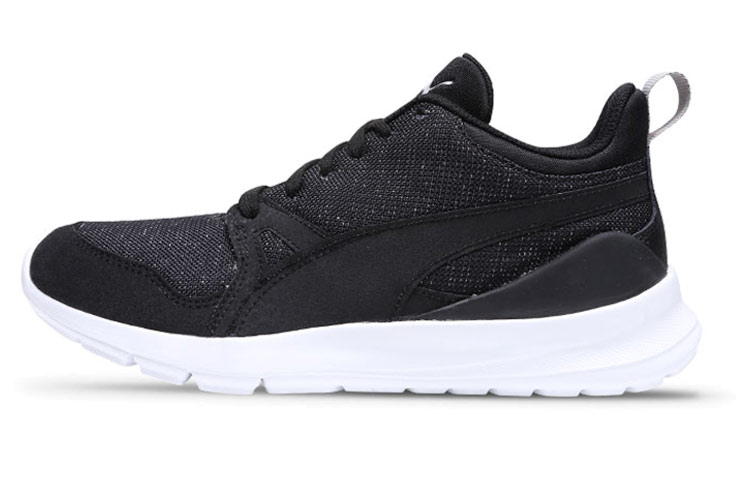 PUMA Duplex Evo Soft And Comfortable Cushioning Lightweight Low top Women's Casual Shoes Women's Black White