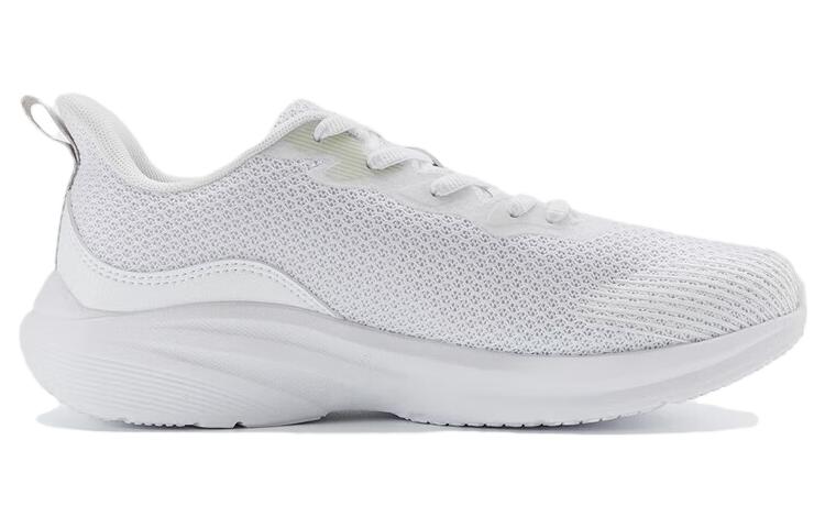 PEAK Qingyi Slip Resistant, Abrasion Resistant, Breathable Low top Running Shoes Women’s White Gray