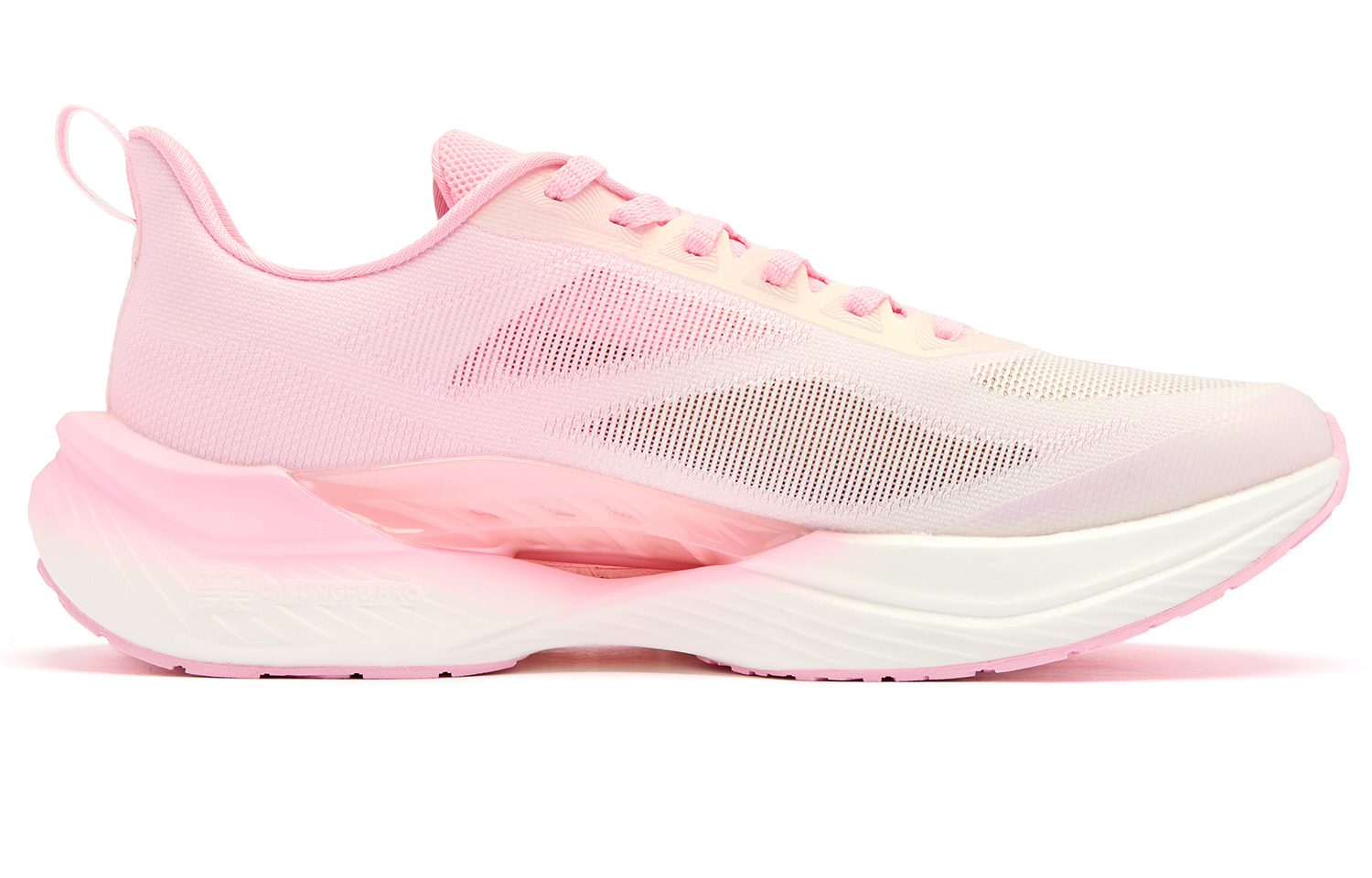 QIAODAN Flying Shadow TEAM3.0 Low top Q KUNGFU PRO Technology Training Running Shoes Men’s White Pink