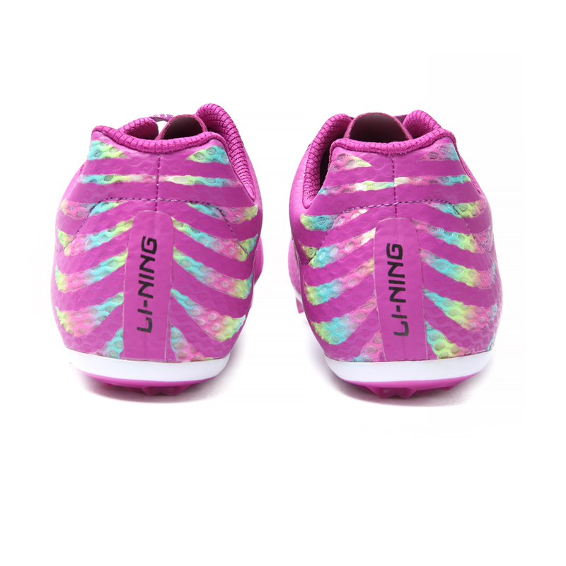 Li Ning Slip Resistant, Abrasion Resistant, Breathable Low top Running Shoes Unisex Purple