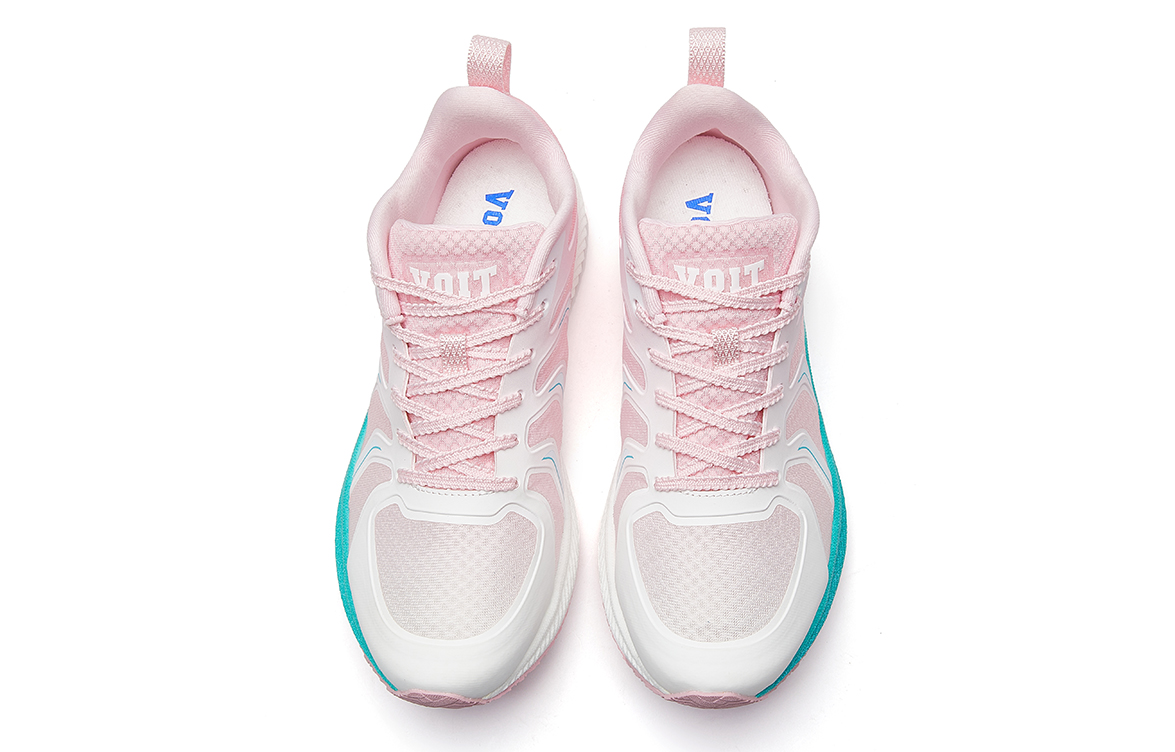 VOIT Running Shoes Unisex Low Top Light Pink