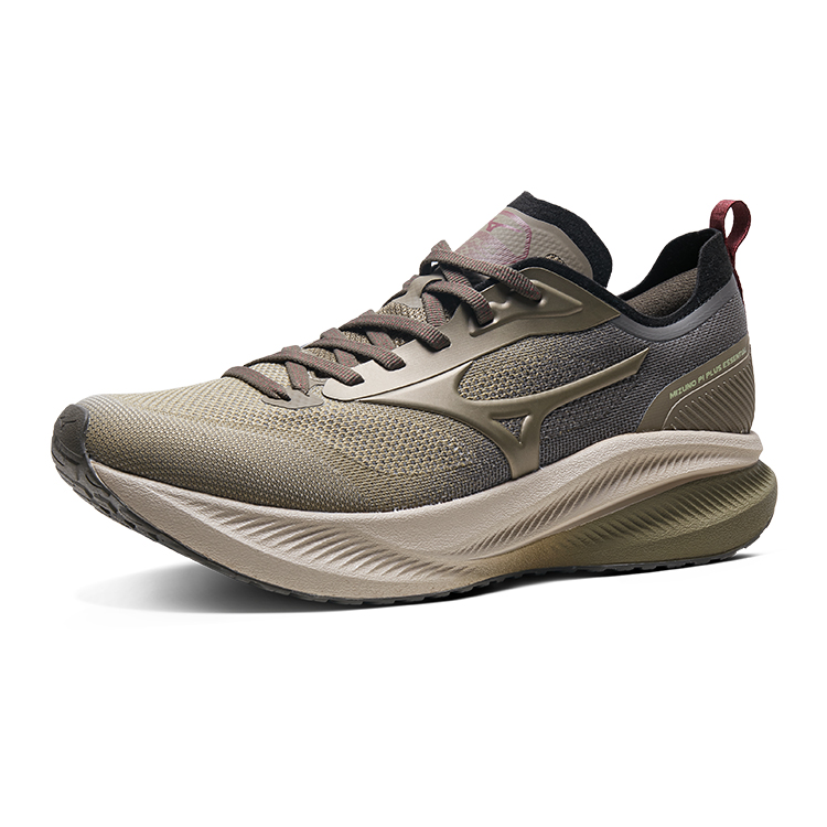 Mizuno Cushioning Slip Resistant Abrasion Resistant Support Low top Running Shoes Unisex Hidden Green