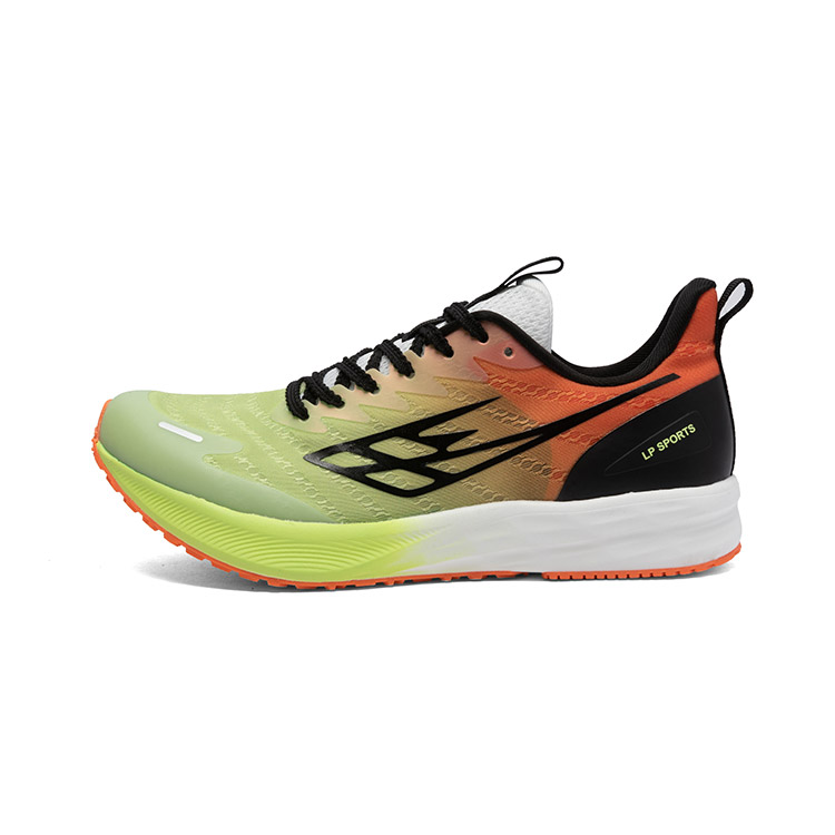 LPMX Cushioning Slip Resistant Breathable Support Lightweight Rebound Low top Running Shoes Unisex Lava Orange