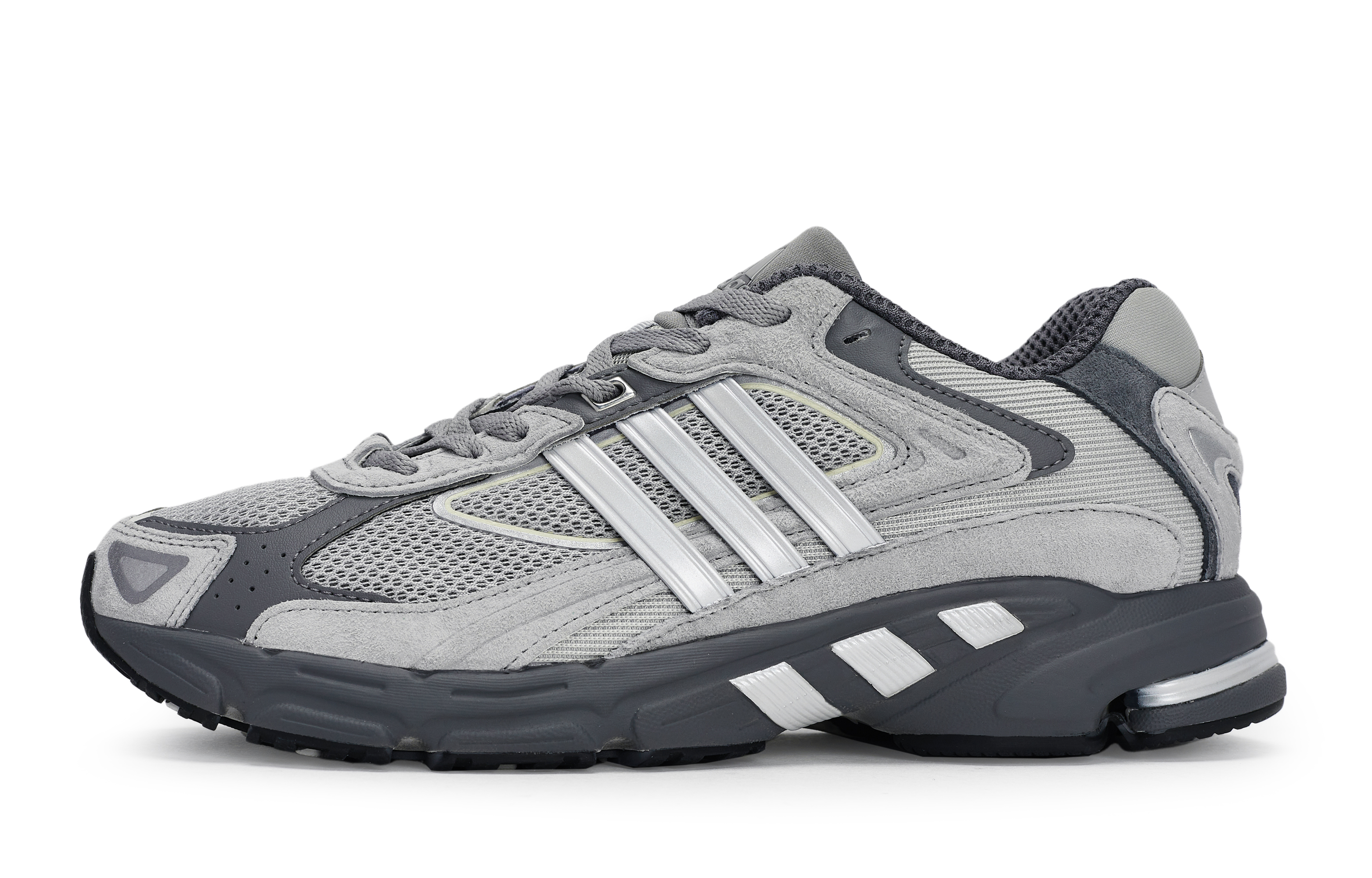 Adidas Originals Response Cl Low top Running Shoes Unisex Gray Silver