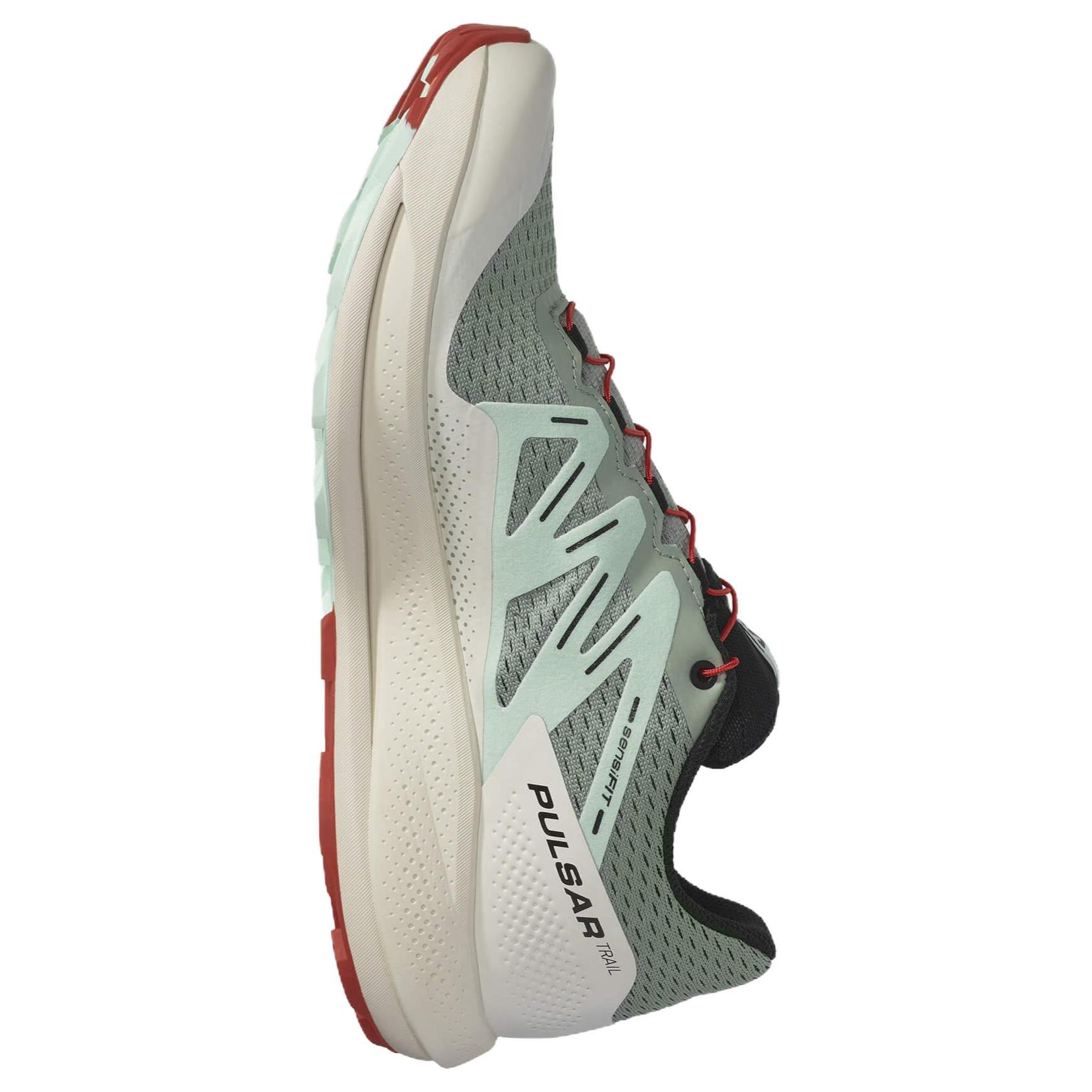 SALOMON Pulsar Trail Slip Resistant Slip Resistant Low top Trail Running Shoes Men’s Green